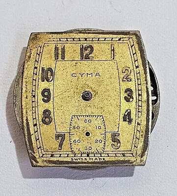 Cyma  Antique Wristwatch Authentic Original Parts Cyma Rare Watch Parts Rare • $49.90
