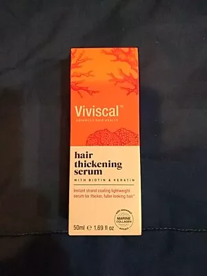 Viviscal Hair Thickening Serum W/ Biotin & Keratin 50ml / 1.69 Fl Oz NEW IN BOX! • $13.99