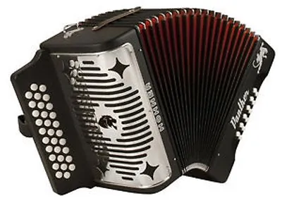 NEW Hohner 3100GB Panther Accordion KEY GCF Sol 31 Button Acordeón Diatónico • $615