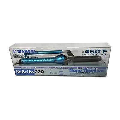 BaByliss PRO Nano Titanium 1  Marcel Curling Iron Adjustable Temp Turbo Heat • $39.95