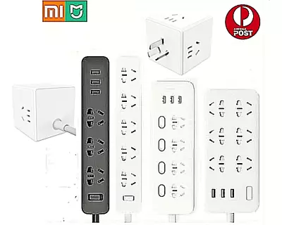 $29.60 • Buy Xiaomi Power Strip Universal Travel Adaptor USB Port Charger Power Board AU Plug