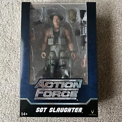 $2.25 • Buy Valaverse Action Force SGT SLAUGHTER V2 Series 2 Sealed