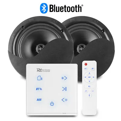 £145 • Buy Bluetooth Ceiling Speaker Set - 2x NCSS6B 6  And A50W Home Audio Music System