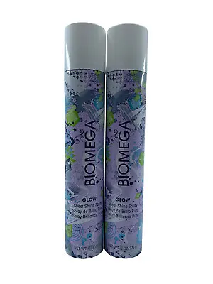 Aquage Biomega Glow Sheer Shine Spray 6 OZ Set Of 2 • $27.86