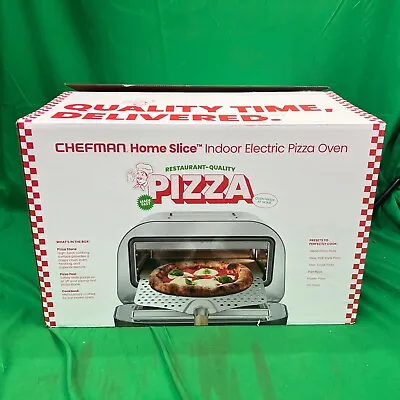 Chefman Electric Indoor Pizza Oven Item Model RJ25-PO12-SS New (br28) • $180