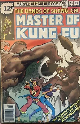 Master Of Kung Fu #73 (1979) Marvel Comics • £4.99