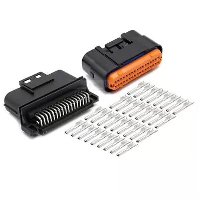 34 Pin/Way JAE MX23A Series ECU Male Female Sealed Waterproof Connector Plug Kit • $12.90