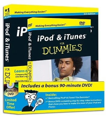 $116 • Buy IPod & ITunes For Dummies [With DVD] By For Dummies