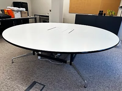 Vitra Charles And Ray Eames Segmented Circular Office Boardroom Table 2400mm • £1200