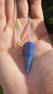 Lapis Lazuli Crystal Pendulum ESP Reiki Metaphysical • $4.99