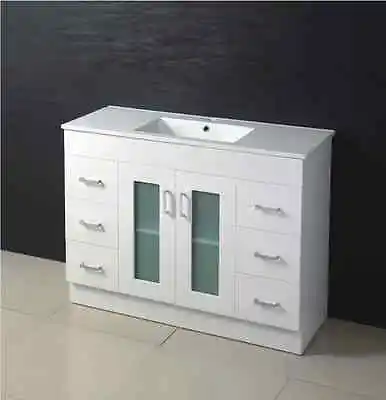 Bathroom Cabinet Vanity Rectanglar Basin 1200mm Wide • $350