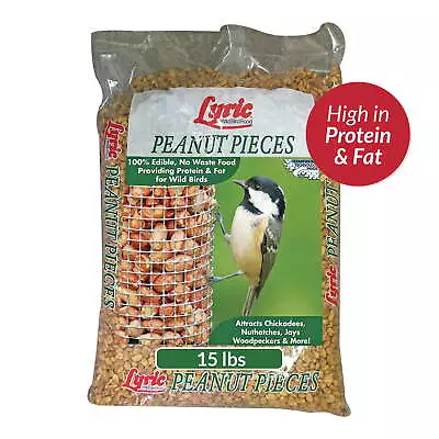 Lyric Bird Seed & Food Peanut Pieces Wild Bird Food - 15 Lb.Bag • $32.99