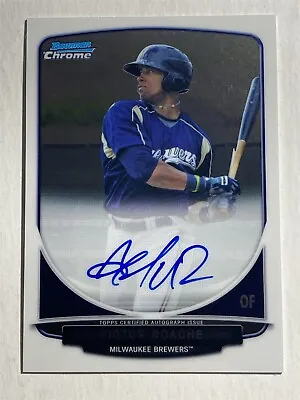 VICTOR ROACHE Brewers 2013 Bowman Chrome Draft #BCA-VR AUTO Autograph (BB6)-1 • $1.65