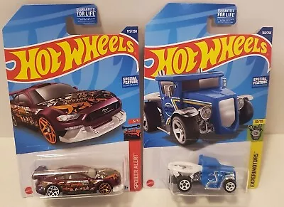 2022 Hot Wheels Custom '18 Ford Mustang GT Gotta Go Treasure Hunt Lot Of 2 NOC • $11.99