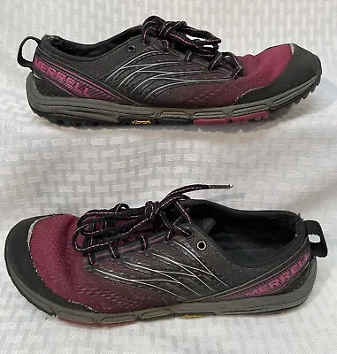 Merrell Ascend Glove Trail Running Shoe Women Size 7.5 US 38 EUR J48050 Vibram • $12.95