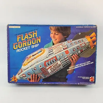 Sealed Flash Gordon Rocket Ship 1979 Mattel Vintage Misb Rare Nice Vehicle Toy • $1249.99