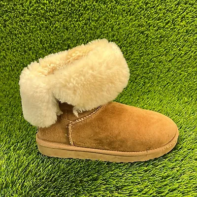 Ugg Bailey Button Womens Size 7 Brown Casual Outdoor Sheepskin Boots SN5803 • $49.99