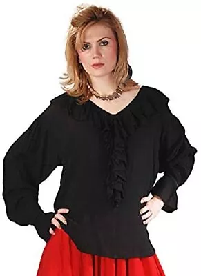 Pirate Wench Renaissance Medieval Costume Blouse Top (903-2201259) • $16.12