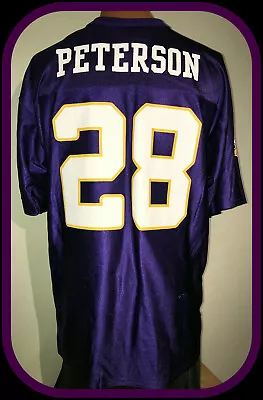 Minnesota Vikings Adrian Peterson Adult Large Team Apparel Replica Jersey New • $29.99