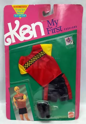 Vintage 1991 Ken My First Fashions 2945 - NEW - Shirt Shorts & Shoes • $12.97