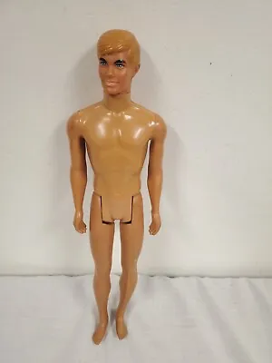 Vintage 1968 Ken Barbie Doll Japan Mattel Malibu Orange Red Molded  Hair • $16.95