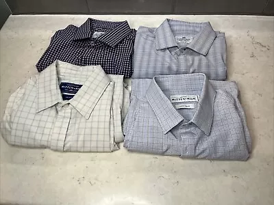 Mizzen & Main Leeward Button Down Shirts Lot Of 4 Large Trim Made In USA • $90