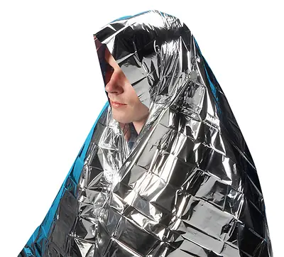 Emergency Foil Blanket 130cm X 210cm - 1 Blanket • £1.89