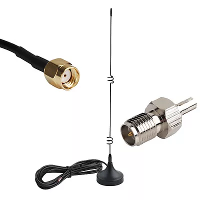 UMTS/GSM 3G 5dbi Magnetic Base With SMA Antenna + CRC9 Adapter For Huawei Modem • $13.56