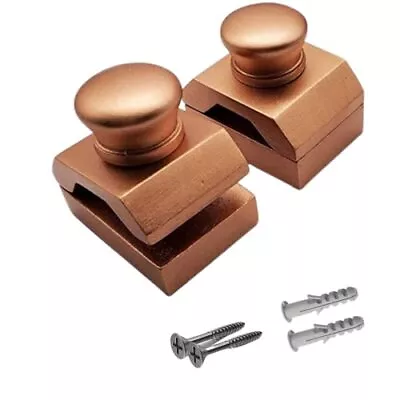 2 Pack Wooden Wall Hanger Clamp For Blanket Tapestry Quilts Rugs Display • $34.68