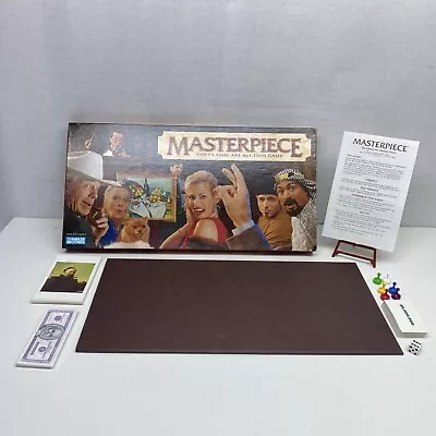 Vintage Masterpiece Art Auction Board Game Parker Bros 1996 Edition Complete. • $34.99