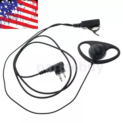 D Earpiece Headset For Motorola CP200 CLS1110 CLS1410 CLS1413 CLS1450 C B Series • $8.99