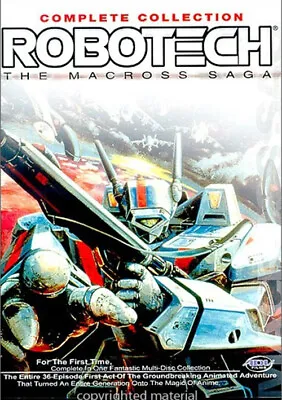 ROBOTECH: The Macross Saga / Masters / New Generation - Complete Collection DVD • $15.55