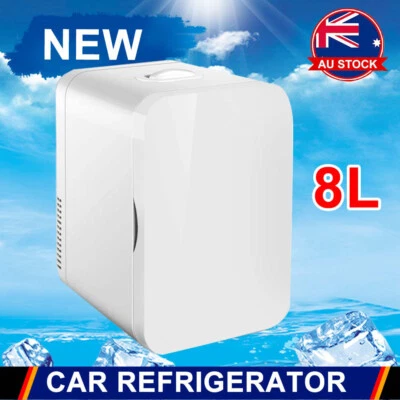$56.95 • Buy 8L Portable Mini Fridge Drinks Refrigerator Freezer Beer Juice Bar Beauty Home