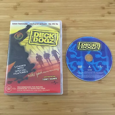 Deck Dogz (2005) Feat. Tony Hawk | Australian PAL Region 4 DVD | Like New Disc • $14.20