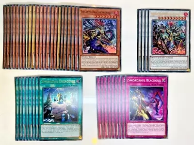 Yugioh - Competitive Swordsoul Deck + Extra Deck *Ready To Play* • £19.99