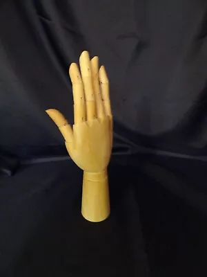 WOOD RIGHT ARM MODEL Artist ARTICULATED HAND Wooden Mannequin 12  • $75