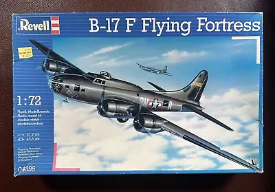 Revell B-17 F Flying Fortress 1:72 Model Kit #04395. Parts New In Unopened Pkg. • $24