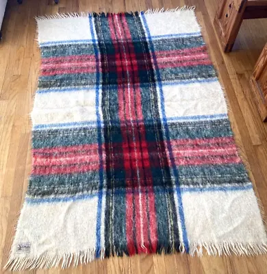 Vintage Glen Cree 100% Mohair Blanket Made In Scotland 50 X 70  • $80