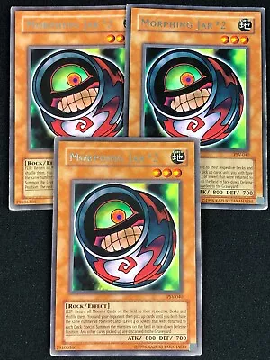 Yugioh Morphing Jar #2 Psv-040 Rare X3 (mp) • $3.99