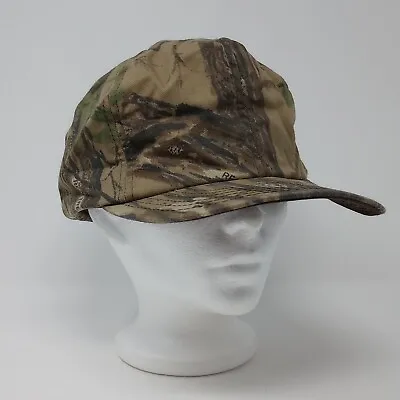 Vintage Real Tree Forest Camo Thinsulate Thermal  Insulation Made In USA Cap Hat • $15.99