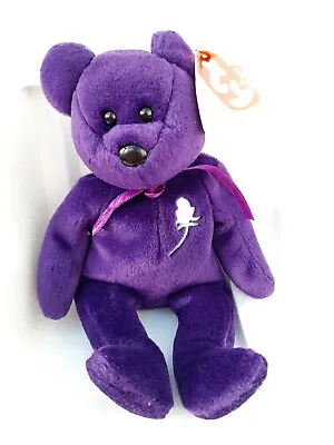 £2000 • Buy Ty Beanie Babies Original Princess Diana Purple Bear - Retired Beanie Baby 