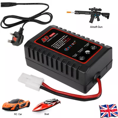 7.2v - 9.6v Battery NiMH Fast Charger 2A 20W - RC Car Tamiya Battery Charger UK • £13.99