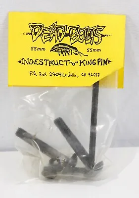 Vintage DEAD BOLTS 2- Replacement KINGPINS For Skateboard Trucks 55mm Long • $19.75