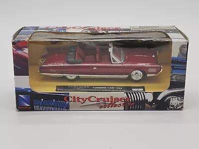  Chrysler Turbine Car 1964 City Cruiser Collection  1/43 Scale Die-Cast Red 2011 • $8.99