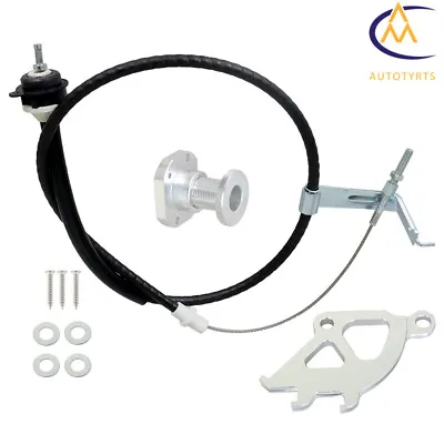 For 96-04 Mustang Quadrant Clutch Cable & Firewall Adjuster Kit 4.6L V8/3.8L V6 • $44.26