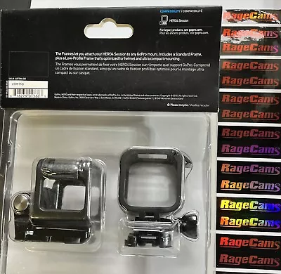 GoPro HERO4 Hero5 Session The Frames Low Profile Helmet Mounts Oem Ragecams • $69.99