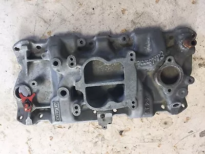 $119 • Buy Edelbrock SBC SP2P 3000  Intake Vintage Chevy Small Block Manifold 327 350 400