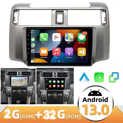 For Toyota 4Runner 2009-2019 Android 13 Carplay Car Stereo Radio GPS Navi WIFI • $133.45