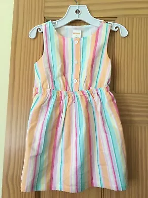 NWT Gymboree Stripe Dress Toddler Girls Easter Wedding Outlet  • $12.95