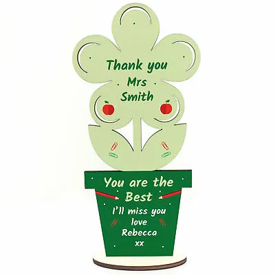 Thank You Miss You Teacher Assistant Poem Leaving School Nursery Gift • £4.99